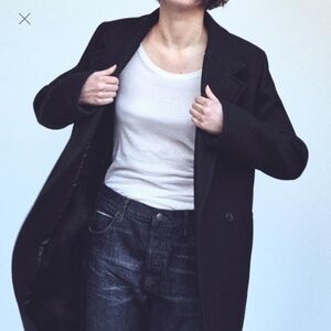 Zara MANTECO WOOL MENSWEAR-STYLE COAT